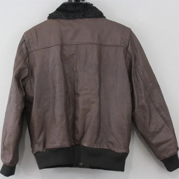 VTG Aberdeen G-1 Pilot Bomber Leather Jacket B301 - Picture 4 of 8
